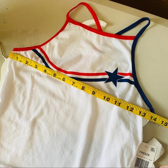 Freeze Star Halter Tank Top New Size Large - Picture 7 of 8